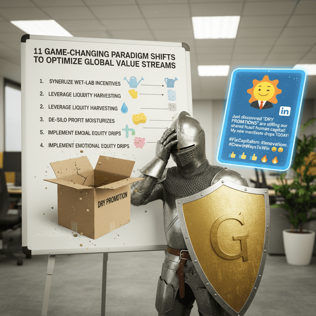 Guardian discovers 'dry promotions' exist, offers 11 ways to fix capitalism