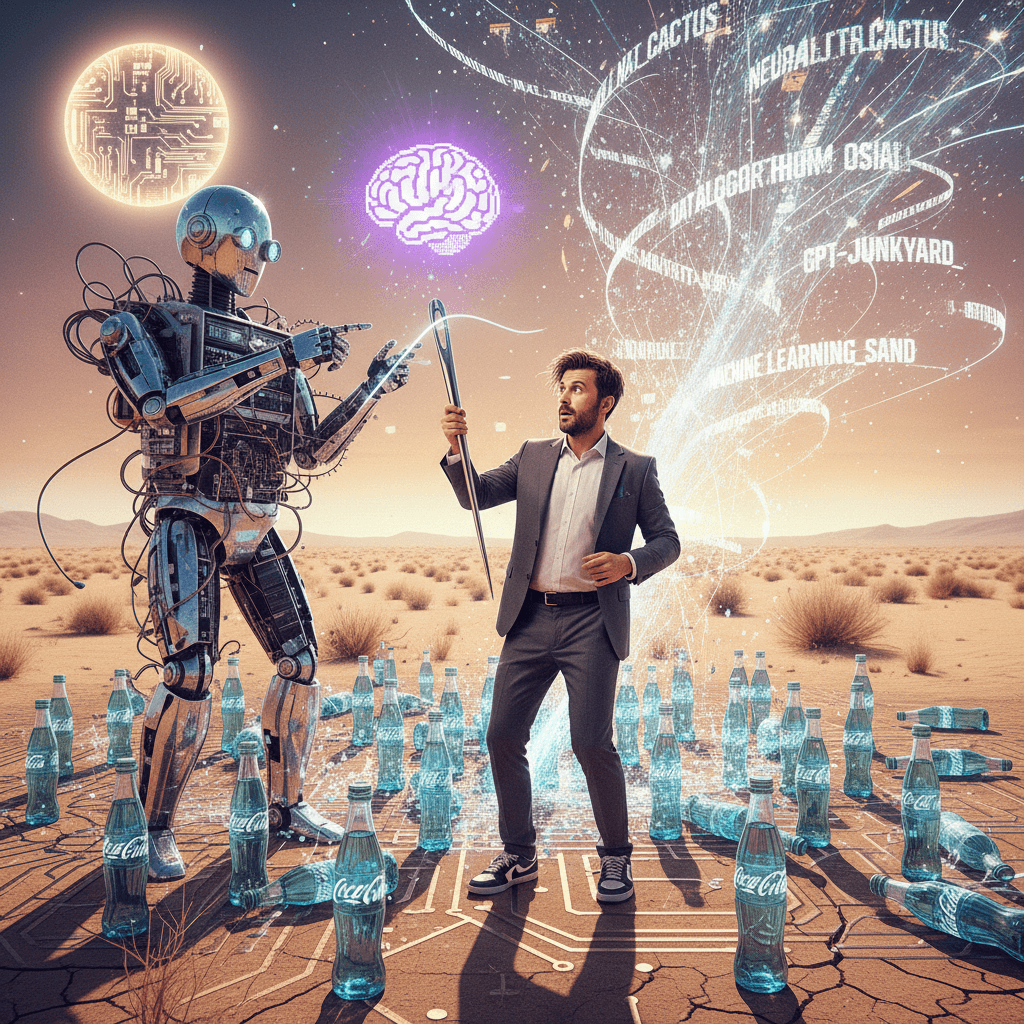 CEO discovers needles exist, accidentally invents AI