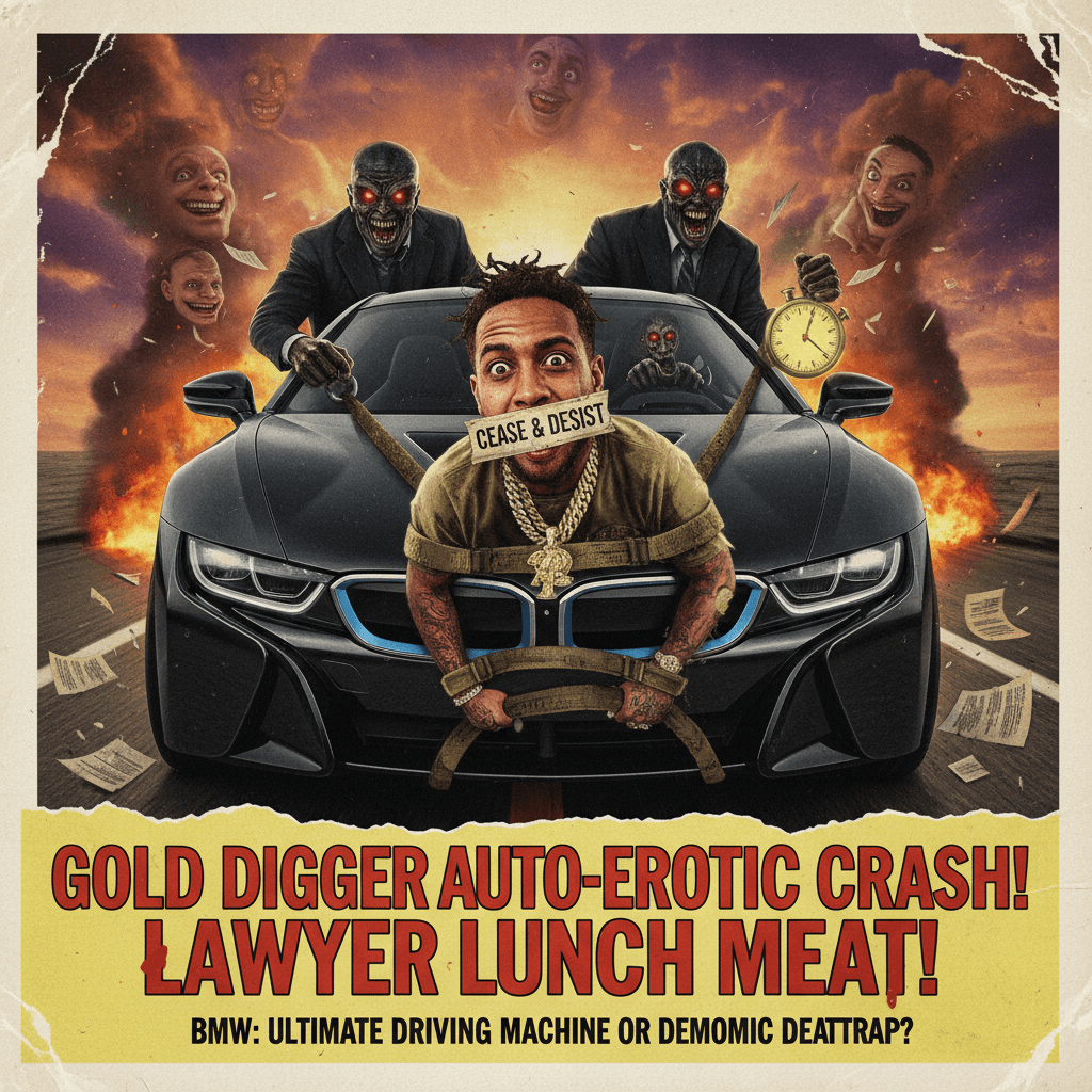 grime rapper discovers bmw faster than his legal team