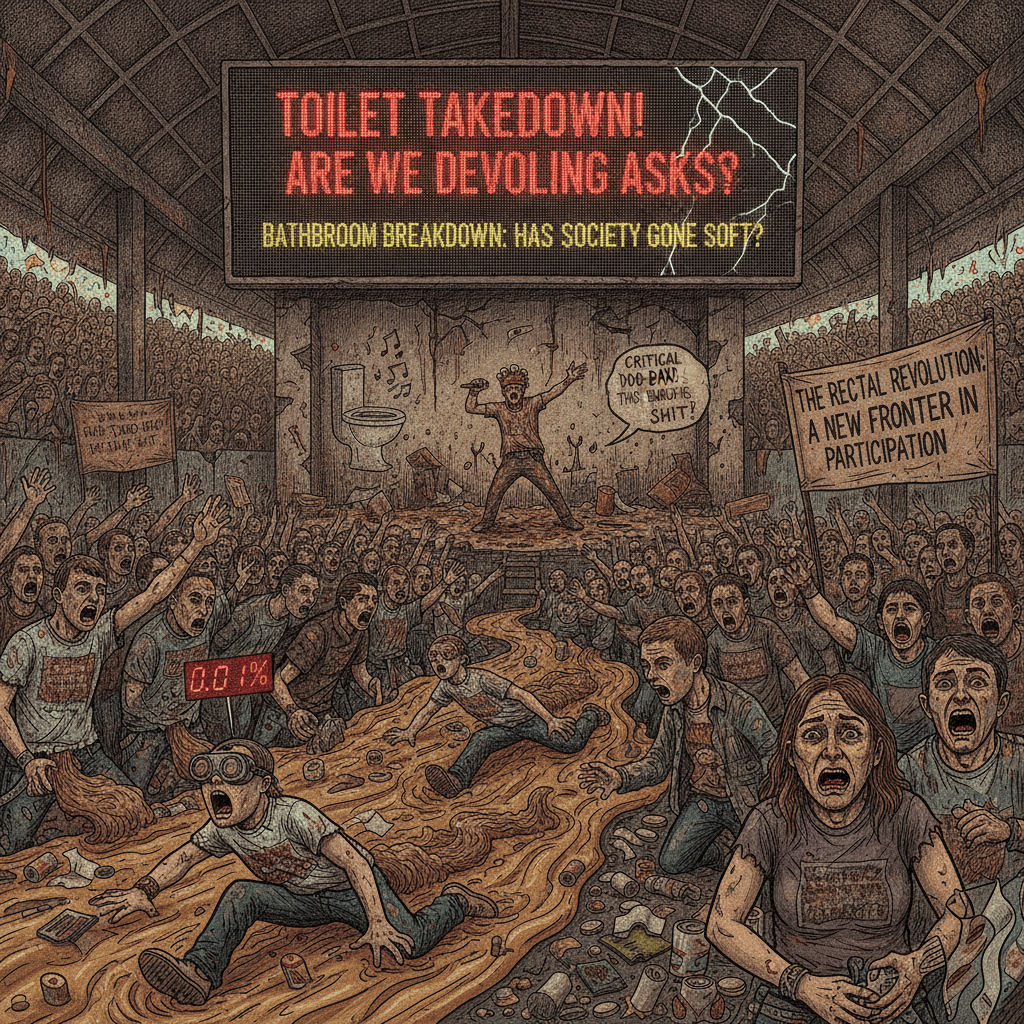 fans literally shitting themselves—concert etiquette speedrun any%