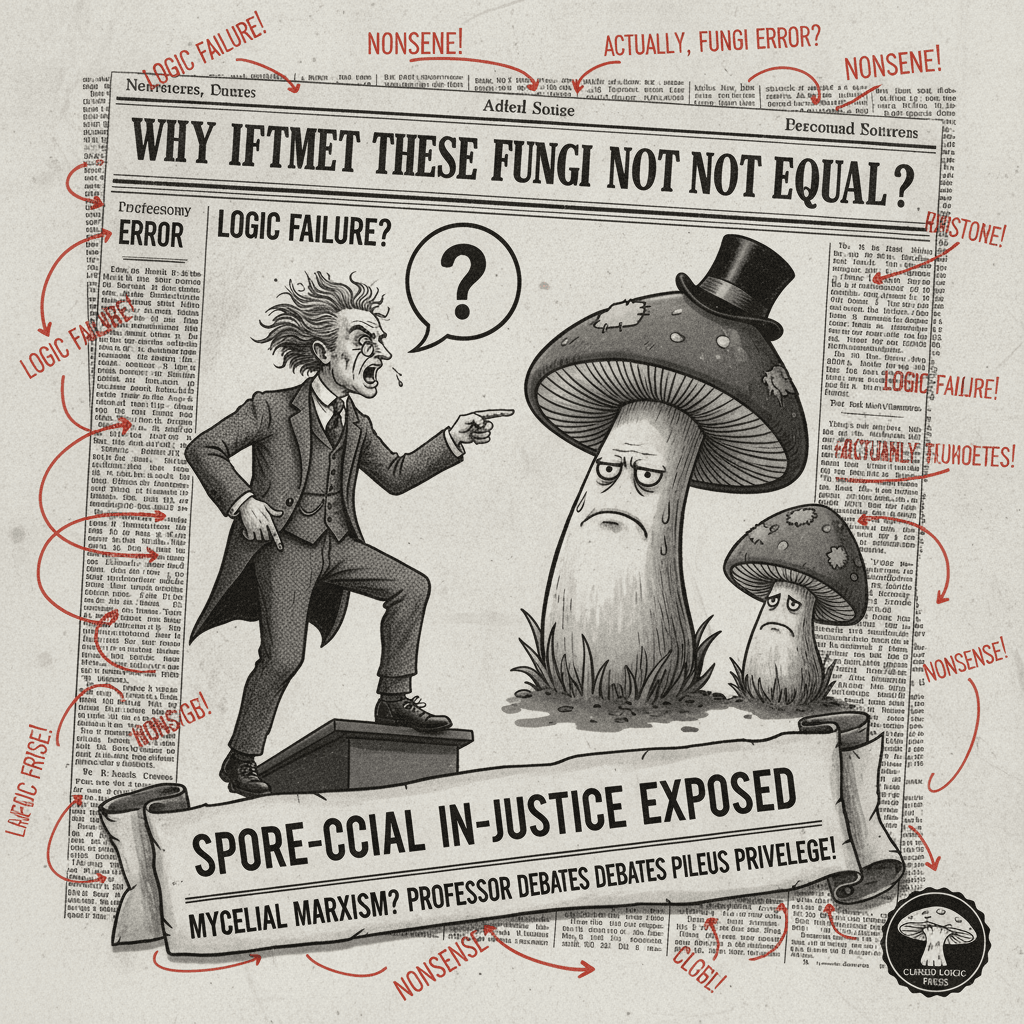 Why fungi inequality? A man asks the real questions nobody needed