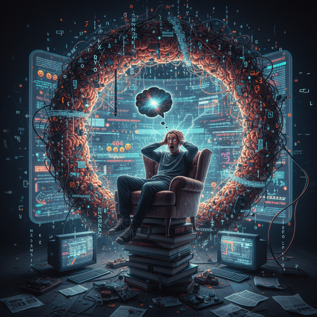 neuron collapse but make it existential panic attack with random encoding errors