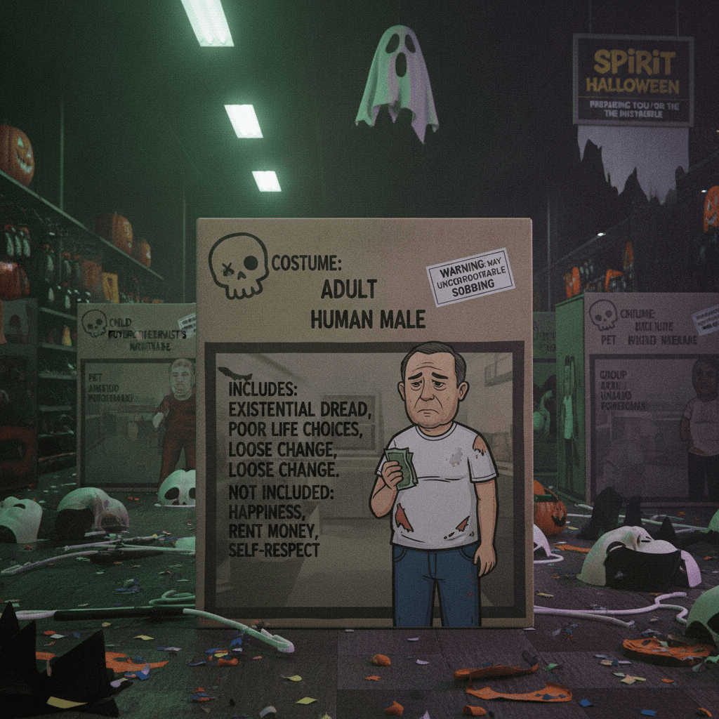 Spirit Halloween's most honest costume description yet