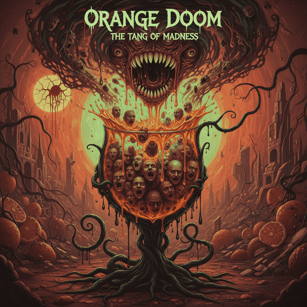 drink your despair: a fever dream about orange juice going very, very wrong