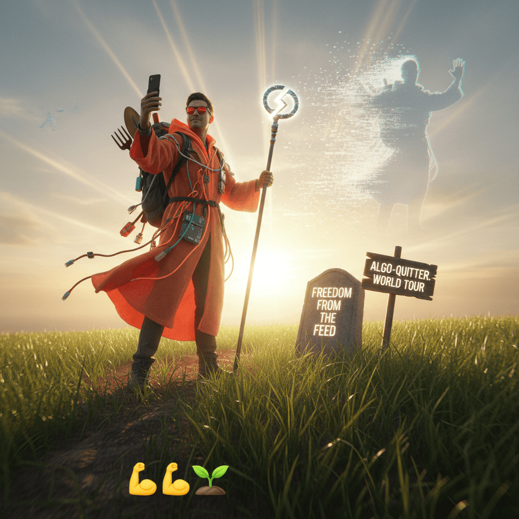 brave soul announces departure from algorithm like it's announcing retirement