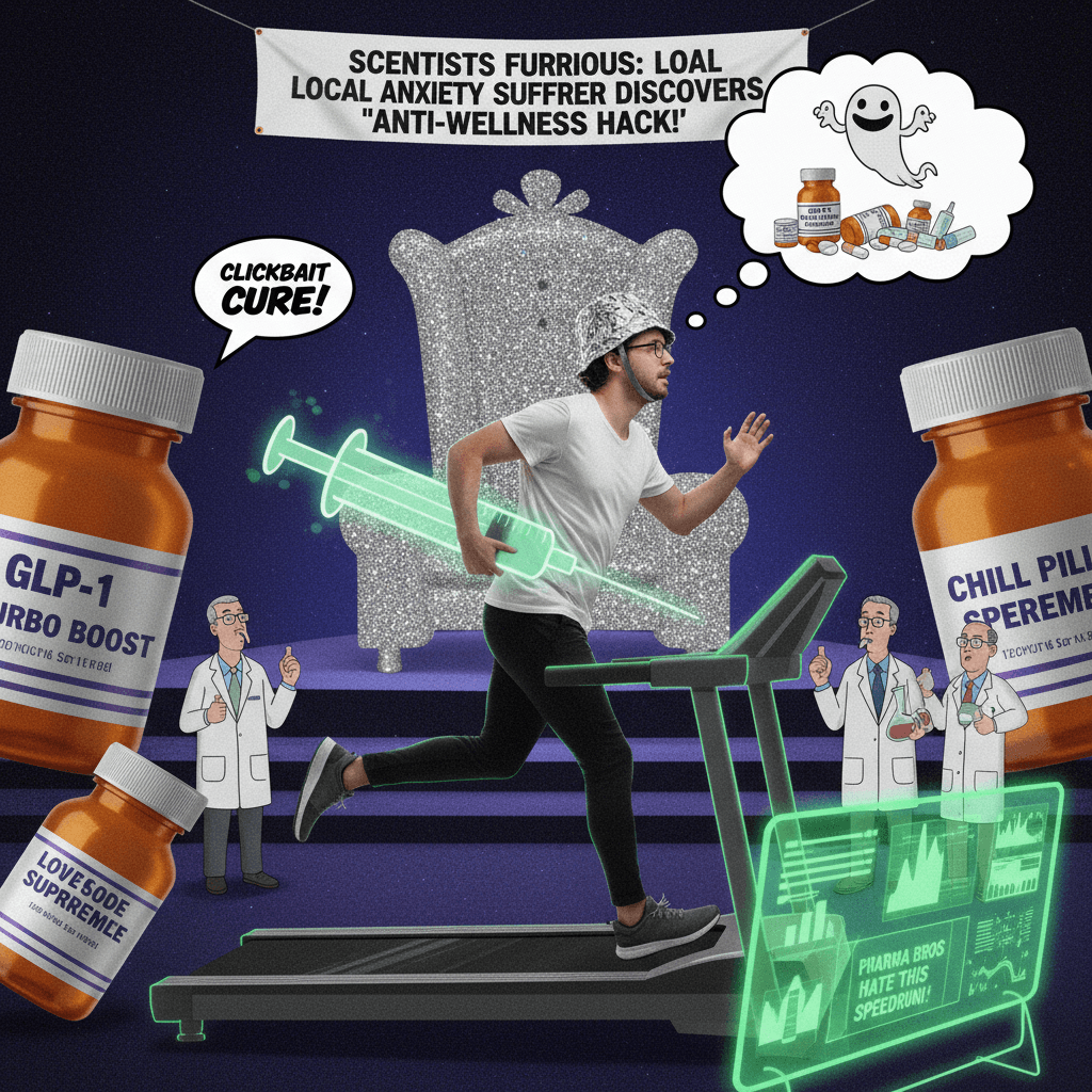 Health anxiety speedrun: Scientists hate this one simple trick (stopping meds)