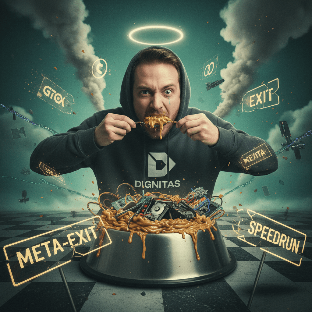 Dignitas founder uses product as intended (ultimate dogfooding moment)