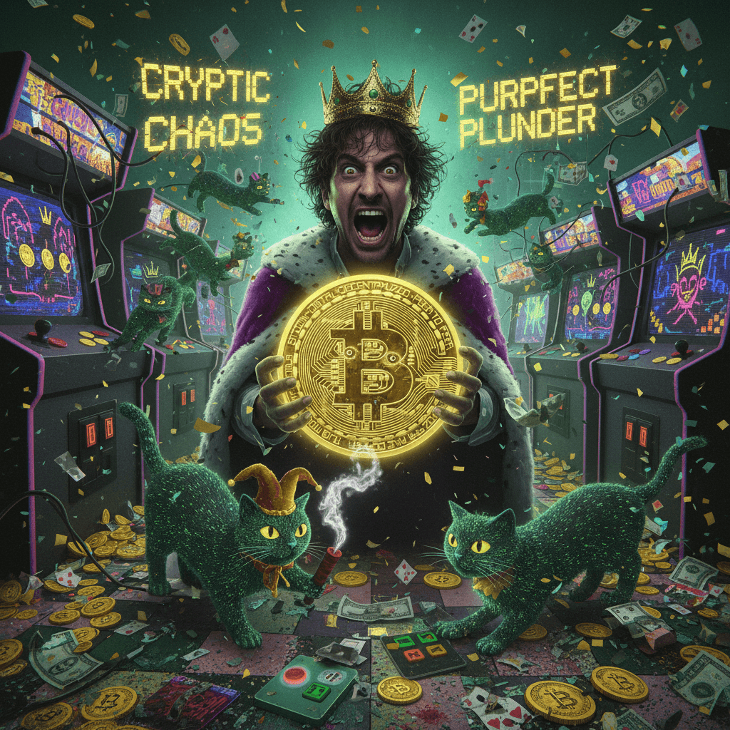 treason + bitcoin + cats = fever dream of a man who's seen too much