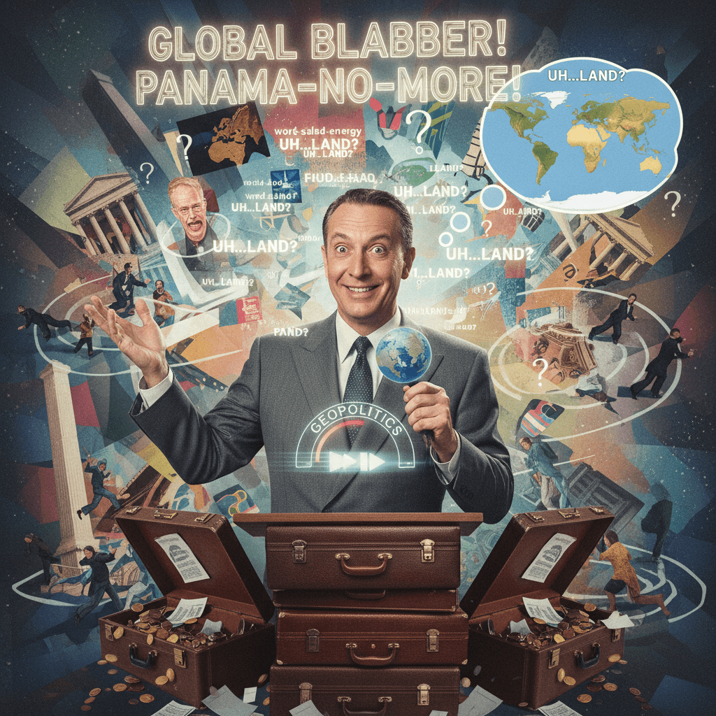 guy forgets Panama exists mid-sentence, still somehow confident