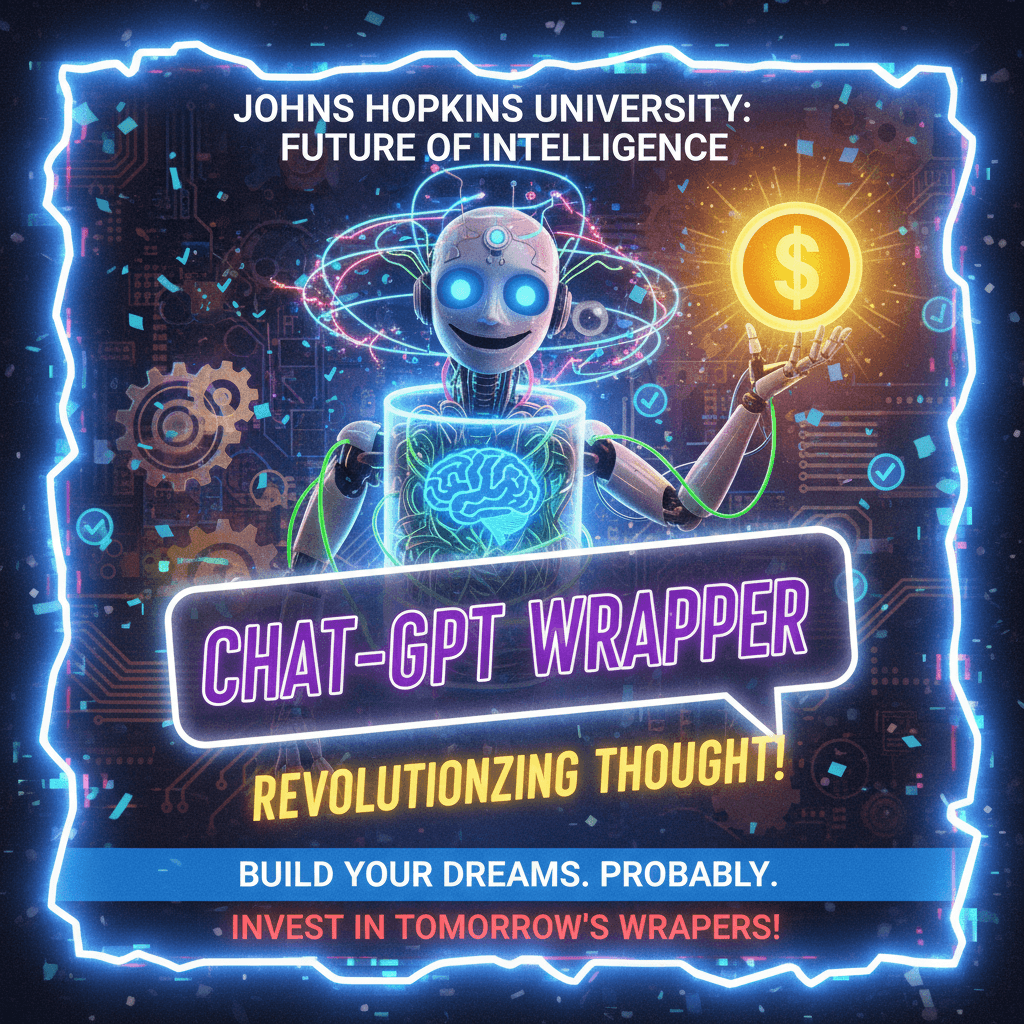 JHU selling the dream of building robots that think, probably just ChatGPT wrappers