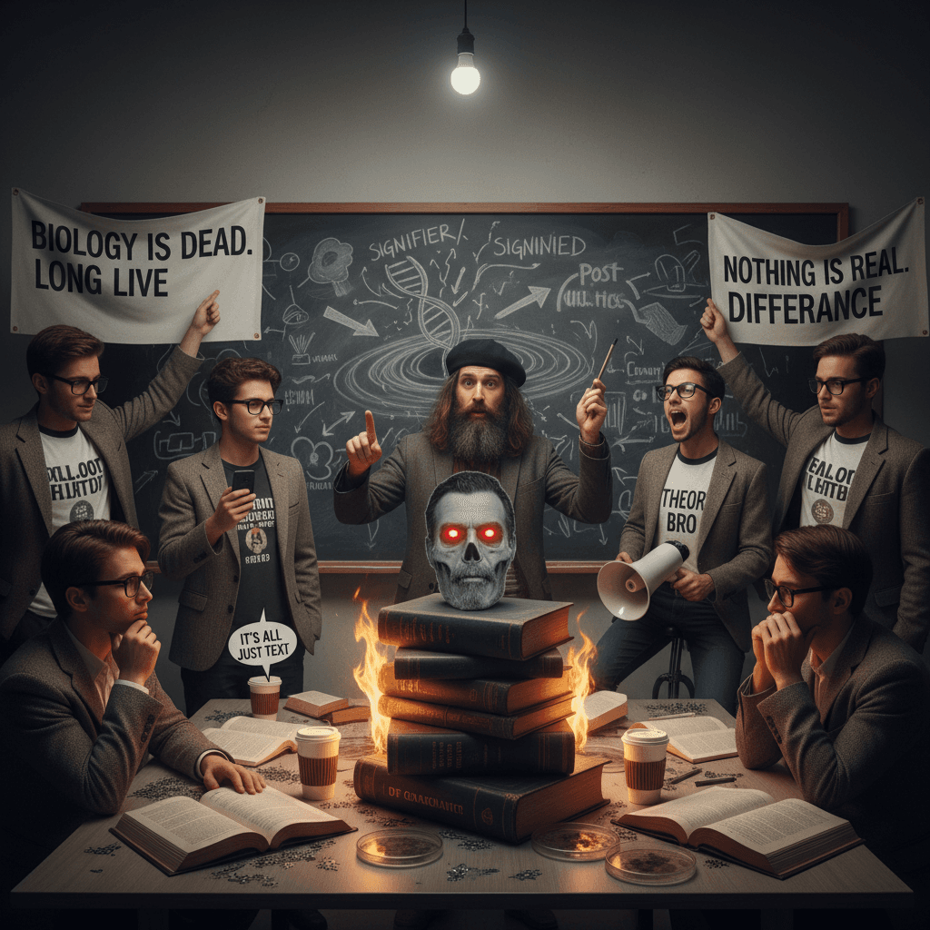 When your biology seminar discovers deconstruction exists