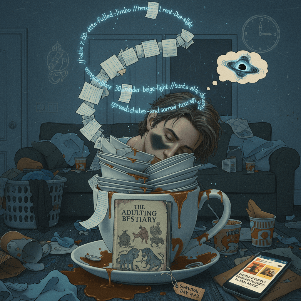 coffee naps and existential dread: a modern survival guide