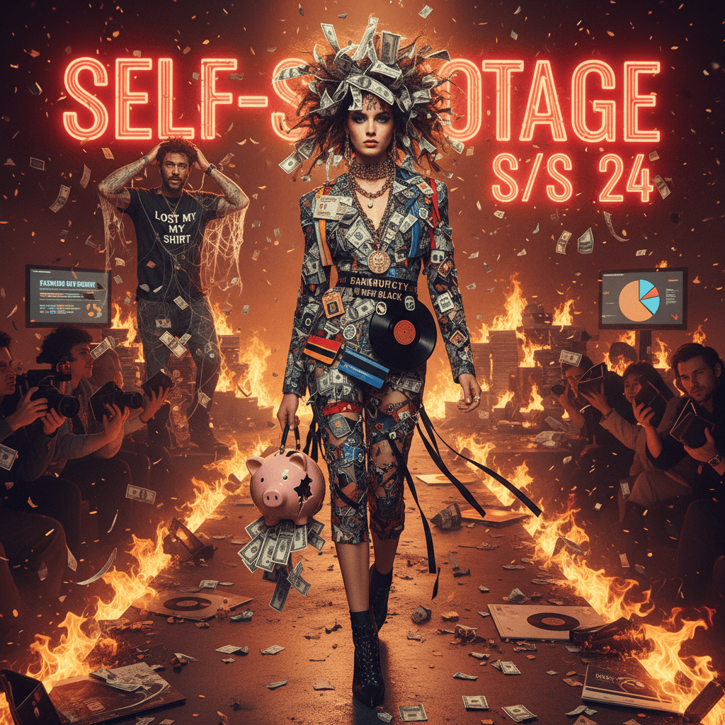 Tanking your label's finances is apparently the ultimate fashion statement