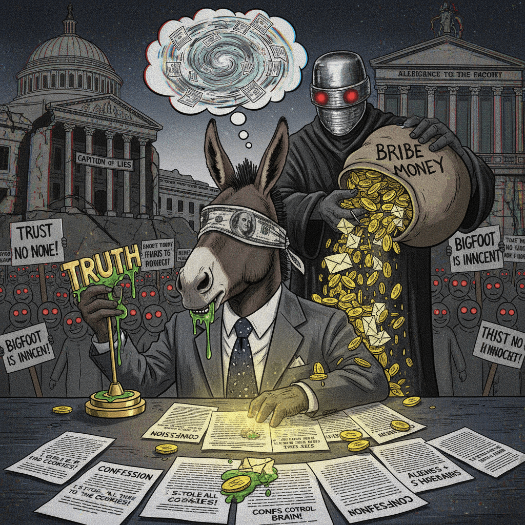 Fake confessions hit different when you add bribery allegations