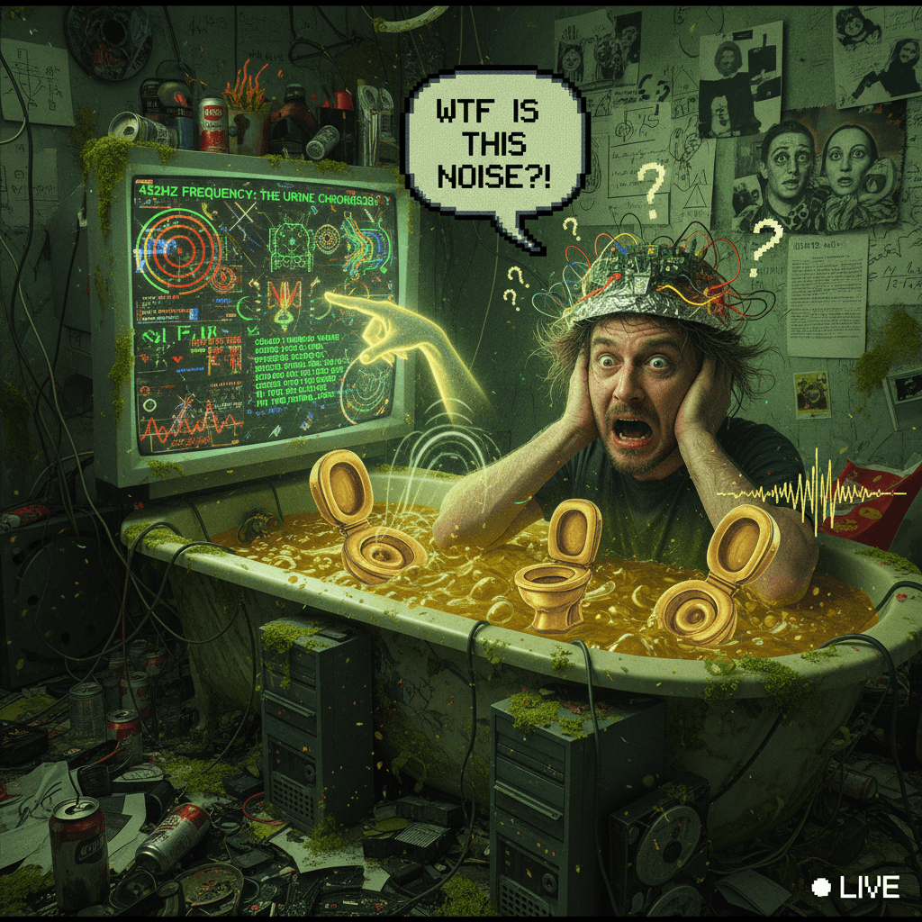 Ron Brutal discovers 432Hz sounds like piss baths, very concerned