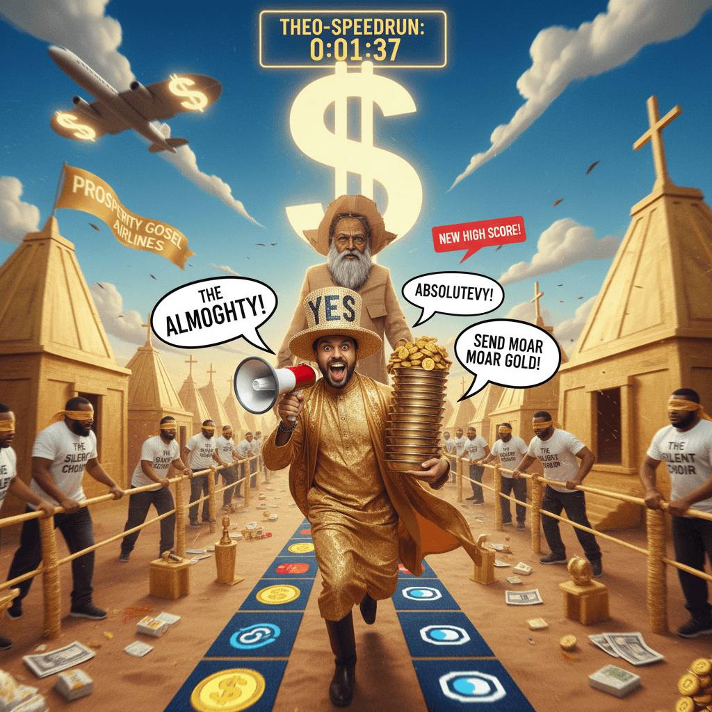 God's personal yes-man admits the quiet part out loud