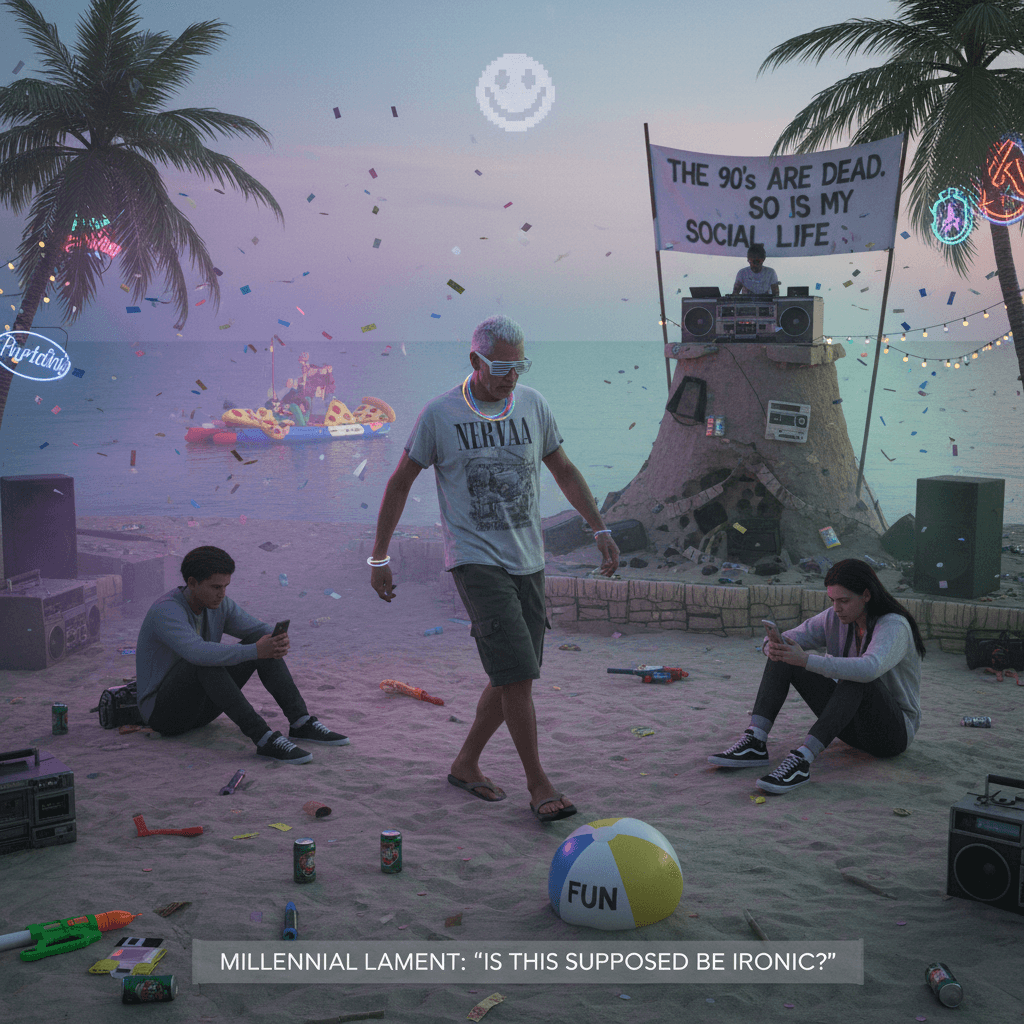 Nobody wants fun anymore, a Gen X fever dream nobody asked for