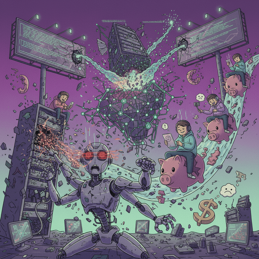 AI having a normal one while we just vibe with our broken economy