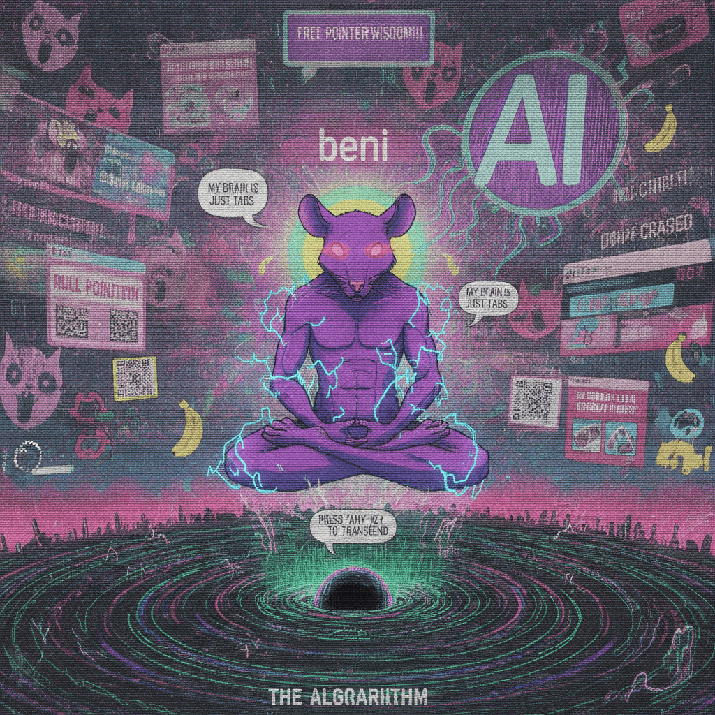 beni transcends physical space, achieves enlightenment through unfiltered chaos