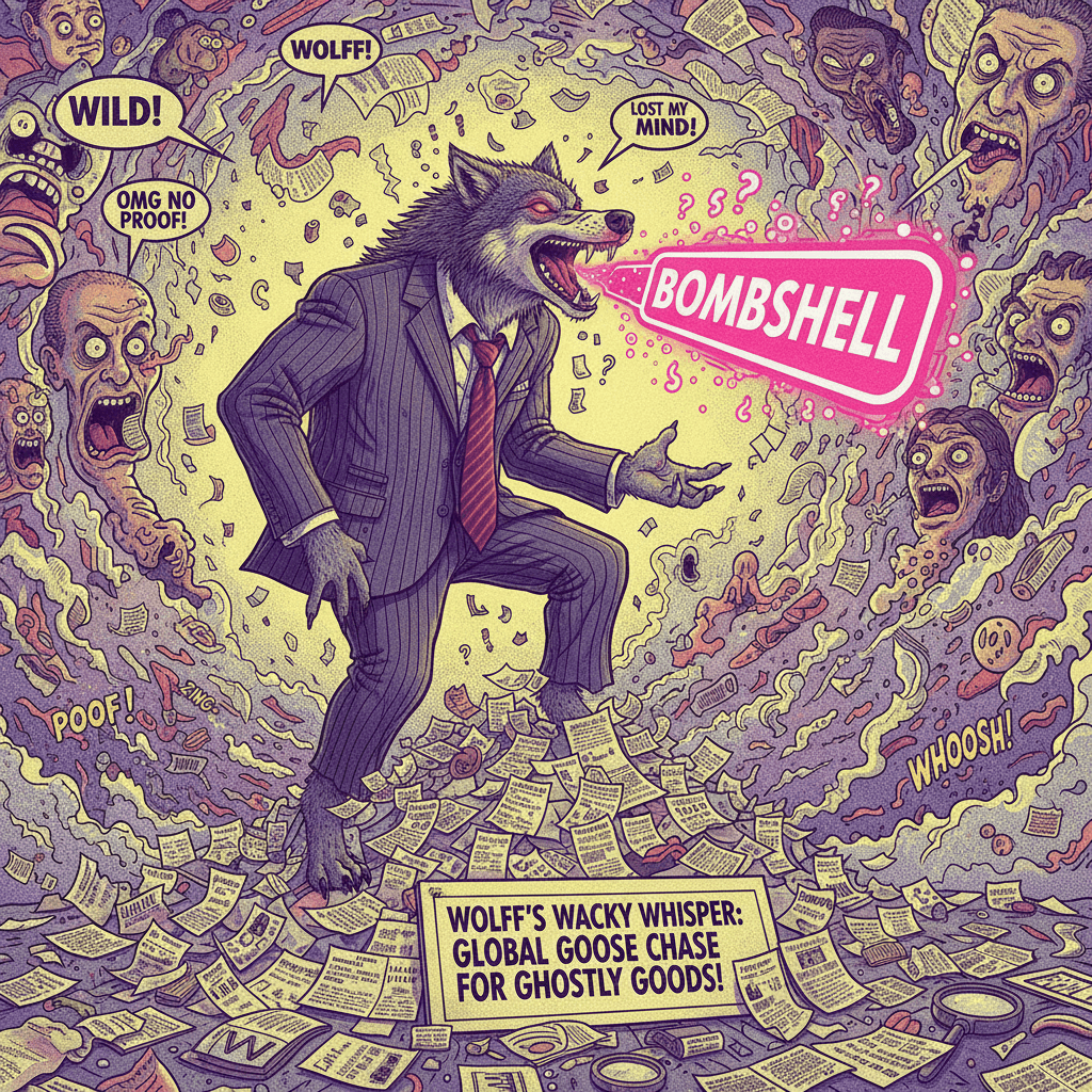 Wolff drops wildest allegation with zero receipts, internet collectively loses it