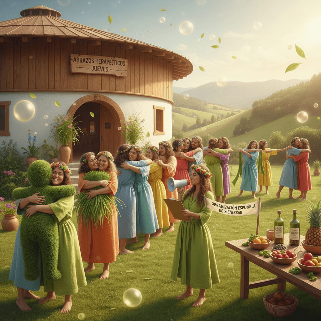 touching-grass-in-órgiva: therapeutic hugs now available thursdays