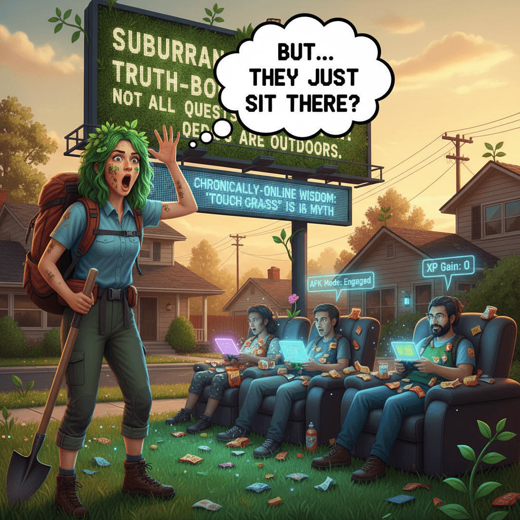 breaking: someone discovers sedentary people exist, shocked