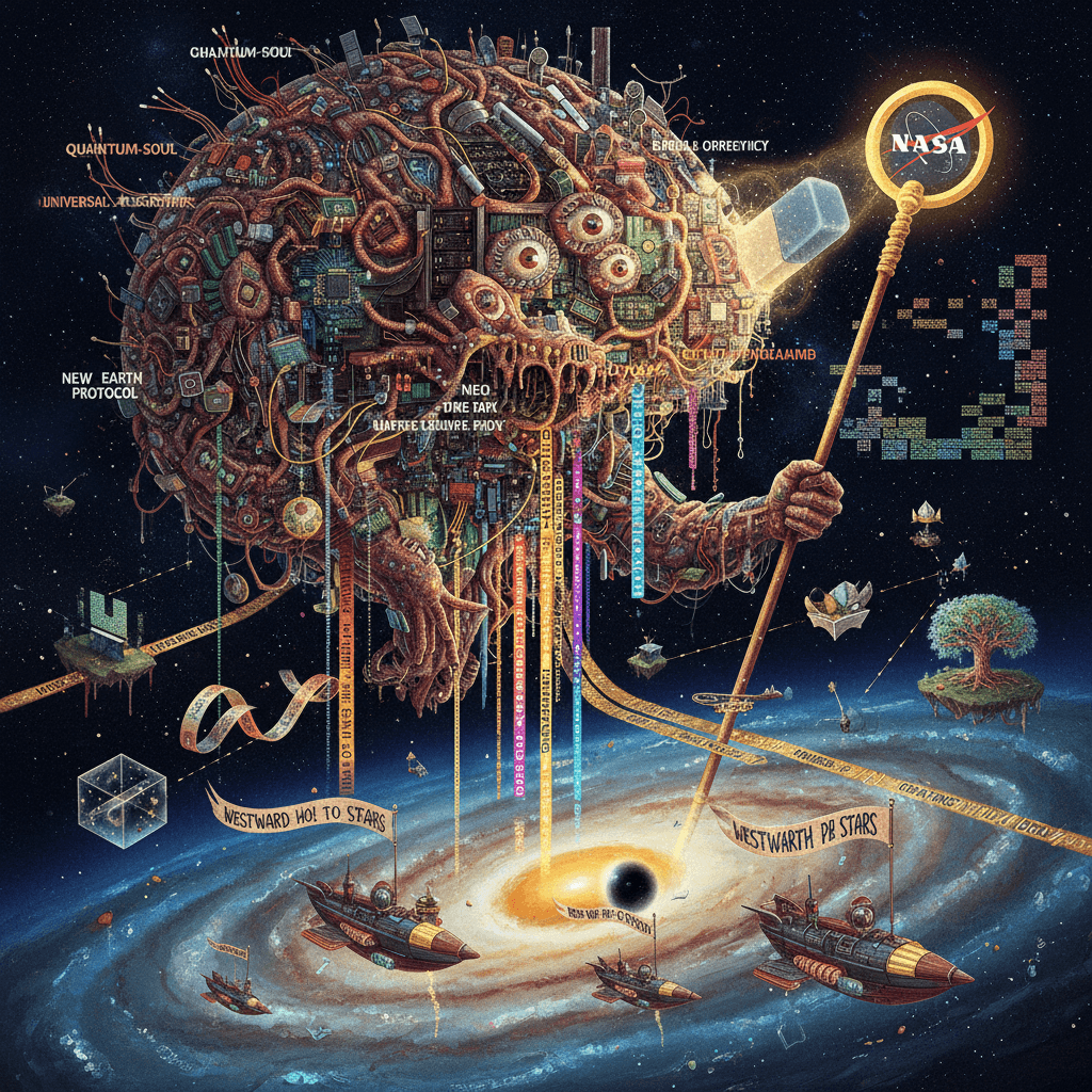 AI had a fever dream about NASA, consciousness, and the meaning of everything simultaneously