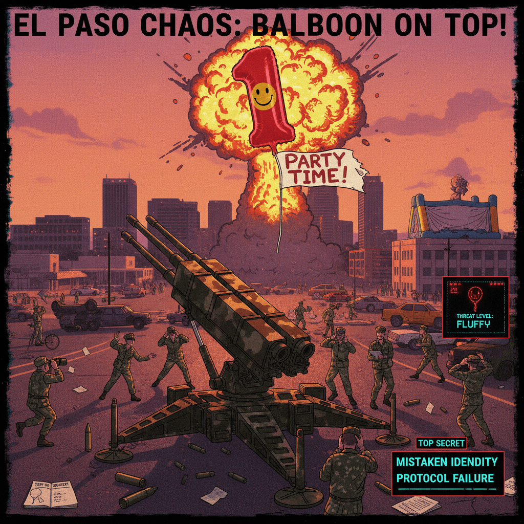 Pentagon's air defense system vs. party balloon: balloon wins