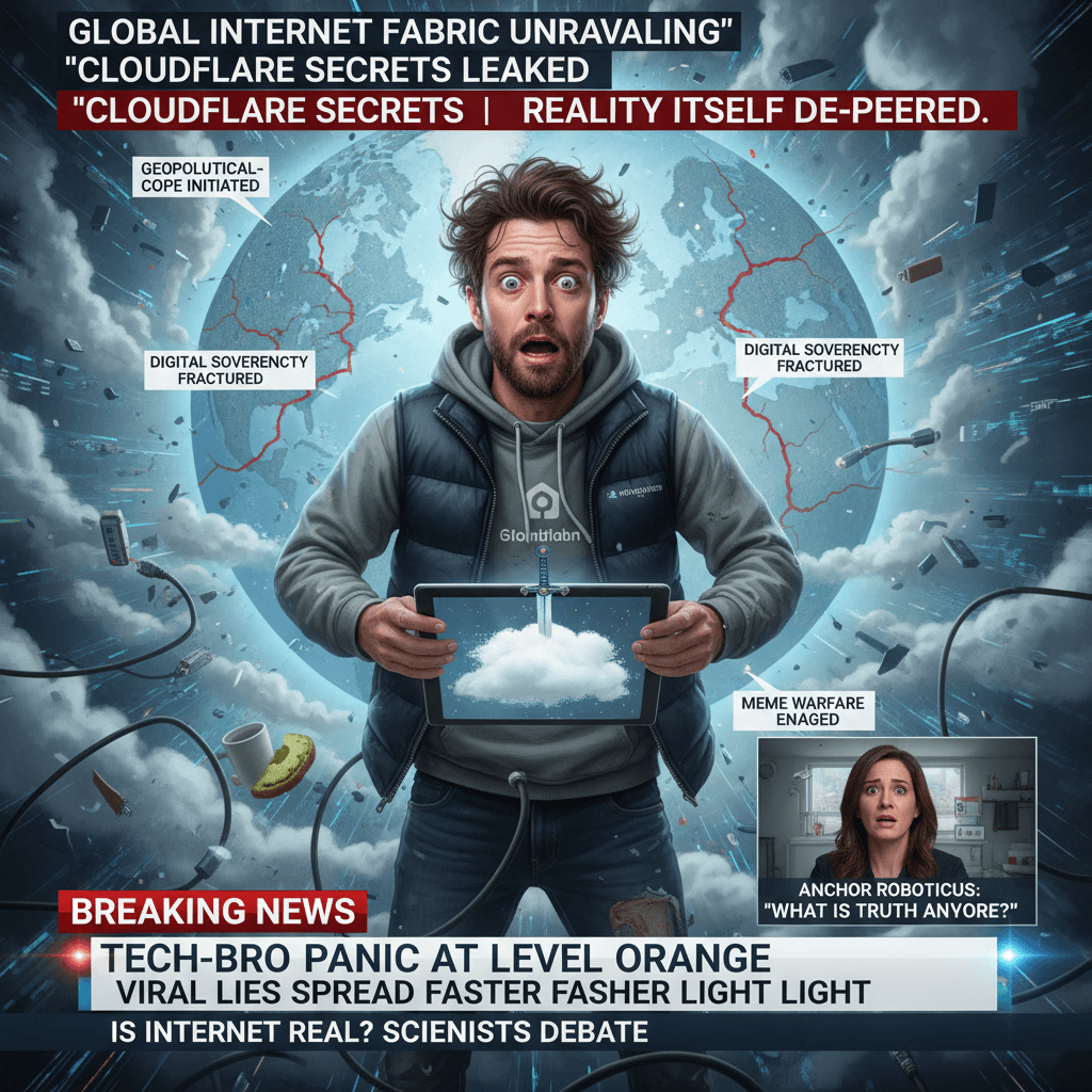 BREAKING: Guy reads Cloudflare blog, immediately loses grip on reality