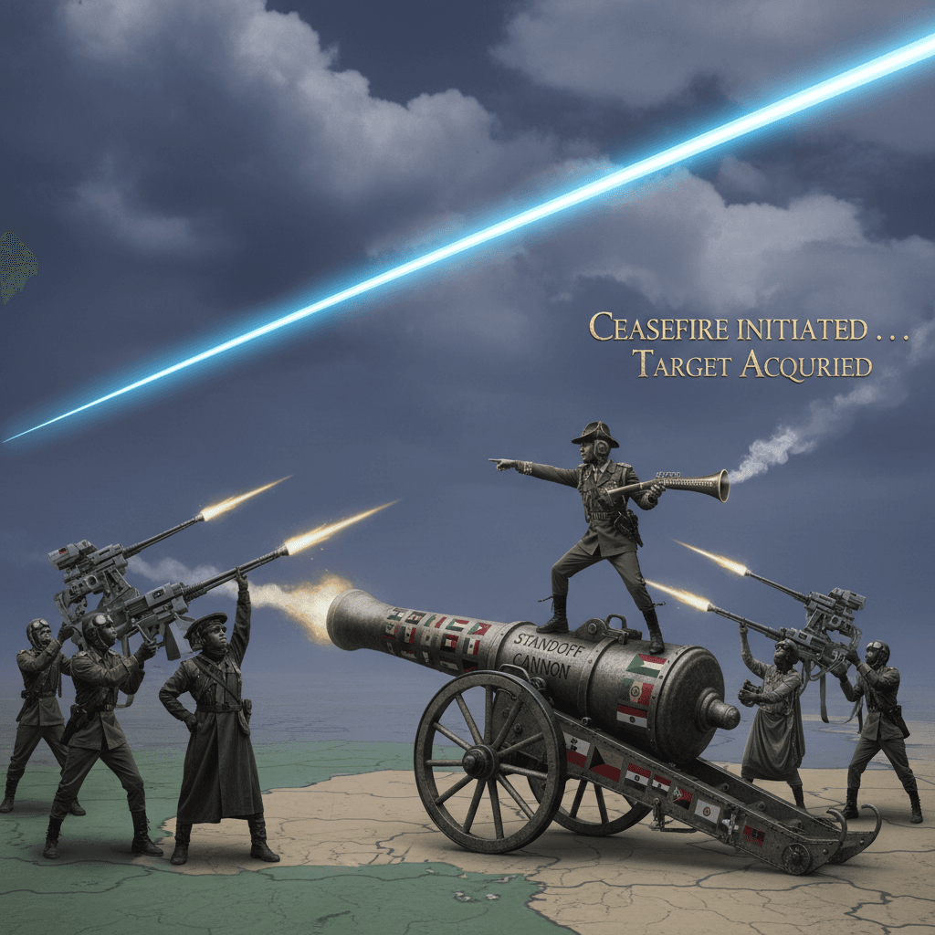 African nations draw line in sky, literally threatens to shoot it down