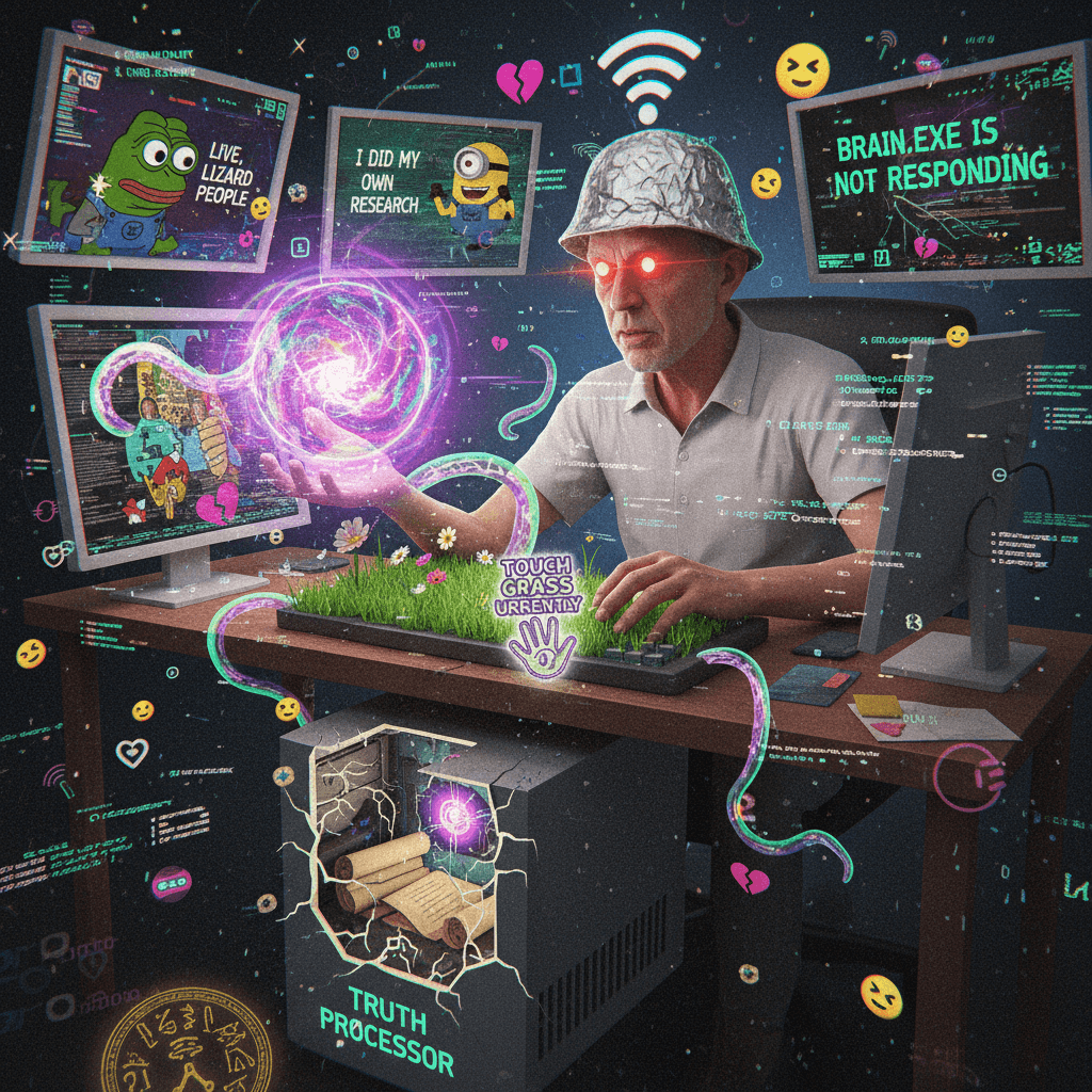 brain.exe has stopped responding, please awaken the truth