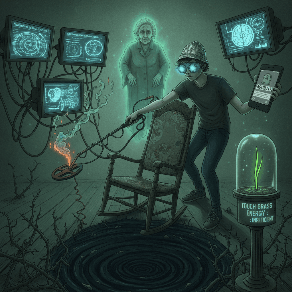 grandma smells like death, actually