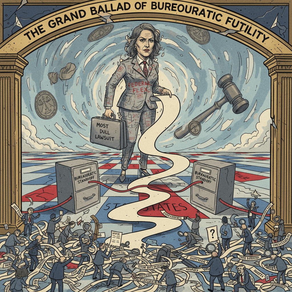 Bondi threatens states with the most boring lawsuit imaginable