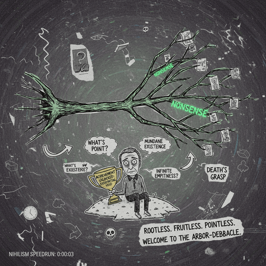 tree metaphor hits different when you've accomplished nothing