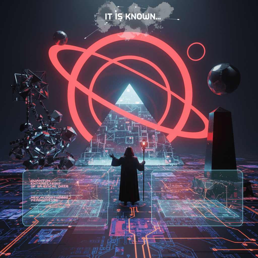 circles at things, refuses to elaborate, calls it science