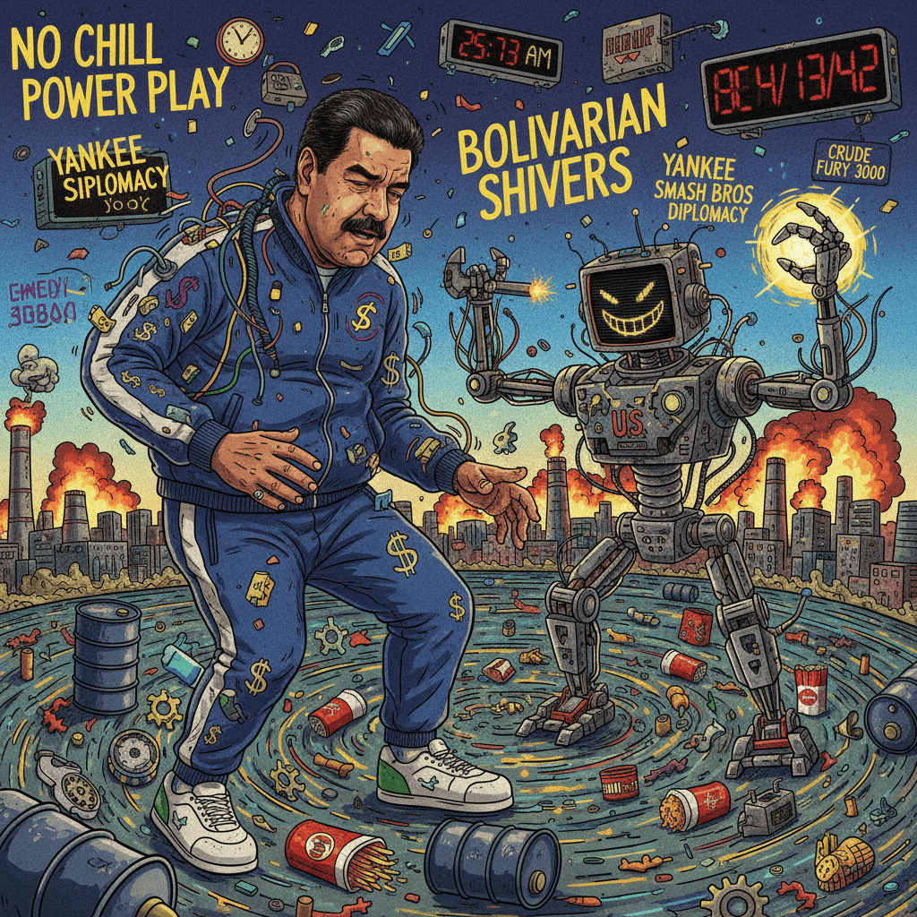 Maduro trembling before the US doesn't want to fuck around energy