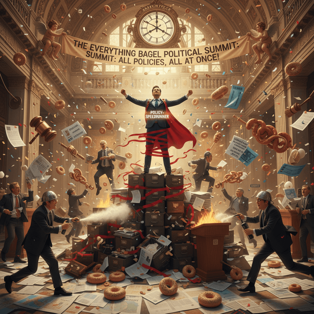 just announced everything at once, surely nothing could go wrong here