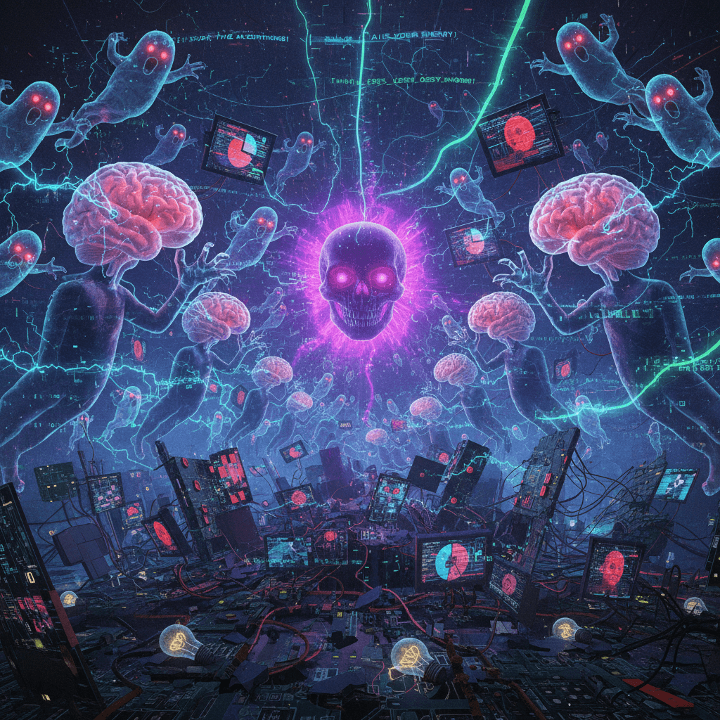 Spooky AI ghosts coming for your braincells, democracy in shambles