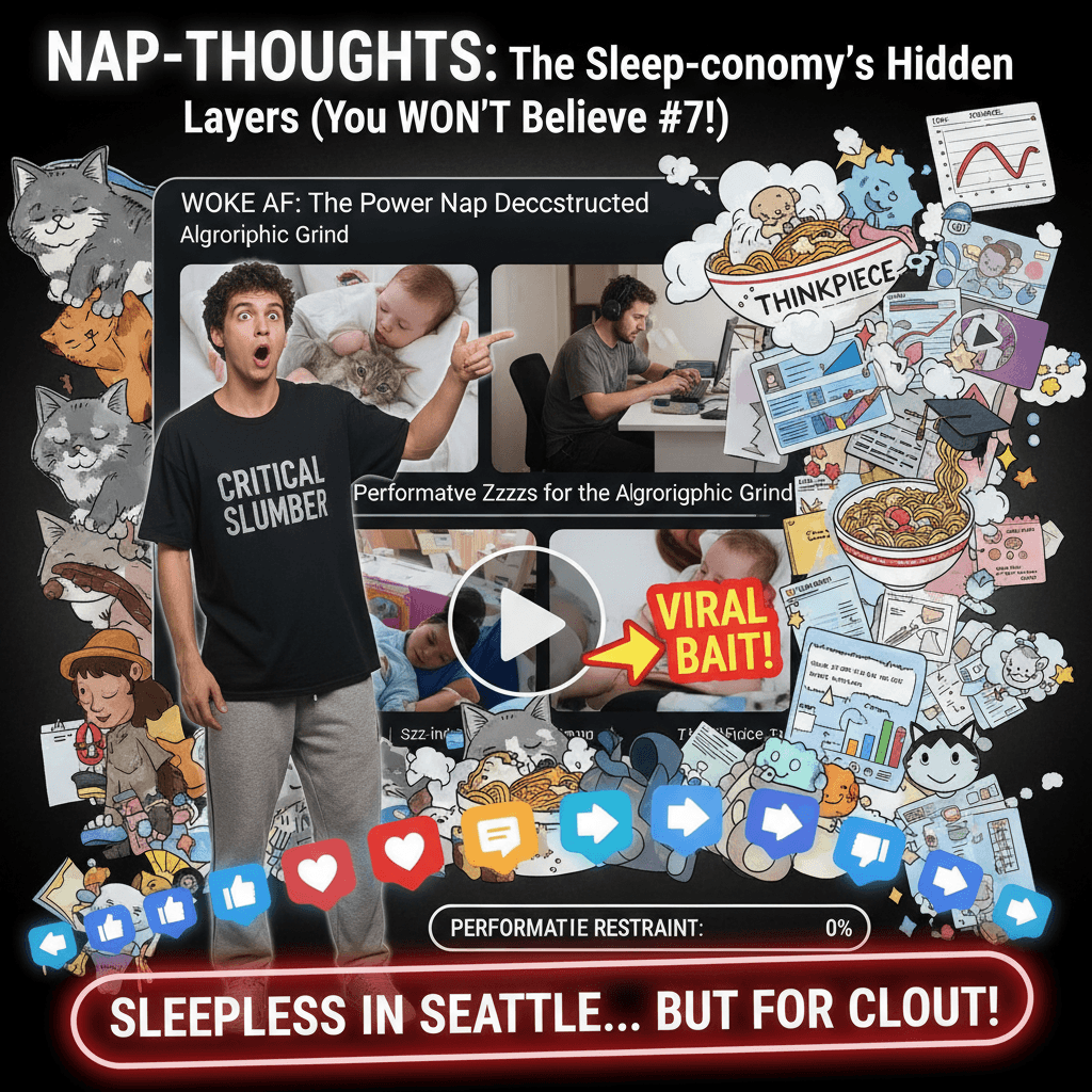 breathless analysis of a nap montage masquerading as discourse