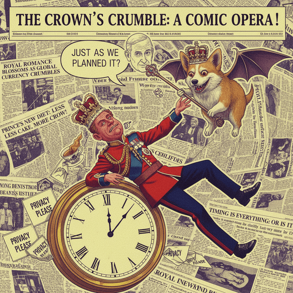 When the headline writes itself: irony meets timing