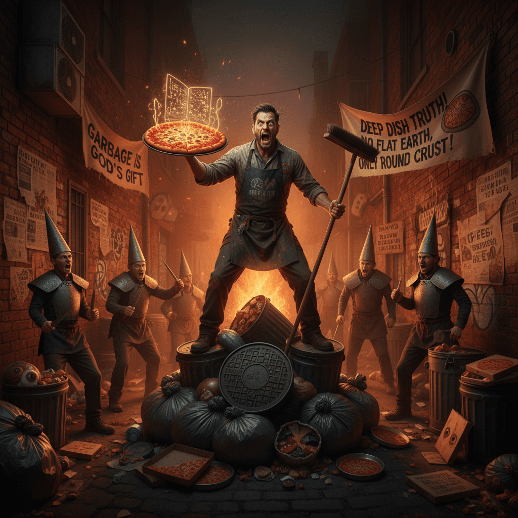 former sanitation worker's deep dish manifesto hits different