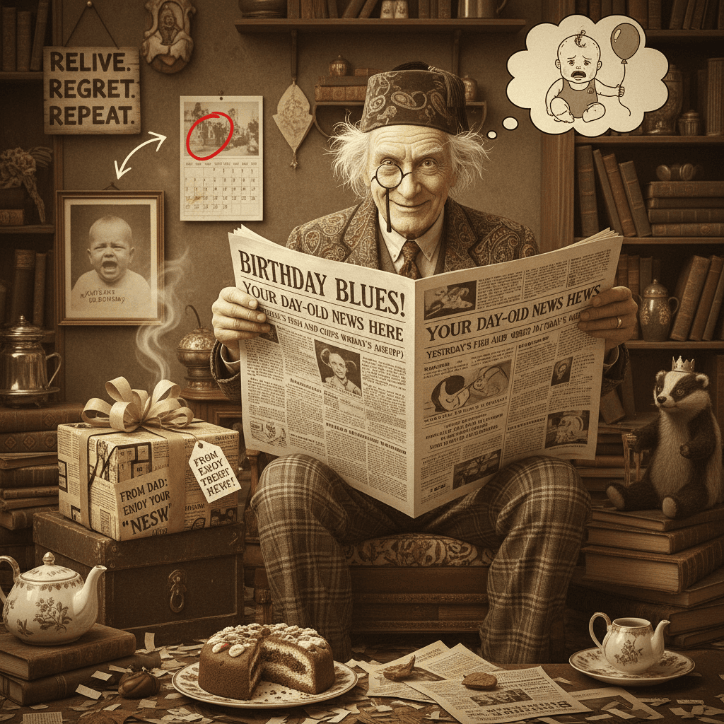 Relive yesterday's news today! A newspaper from the day before your birthday