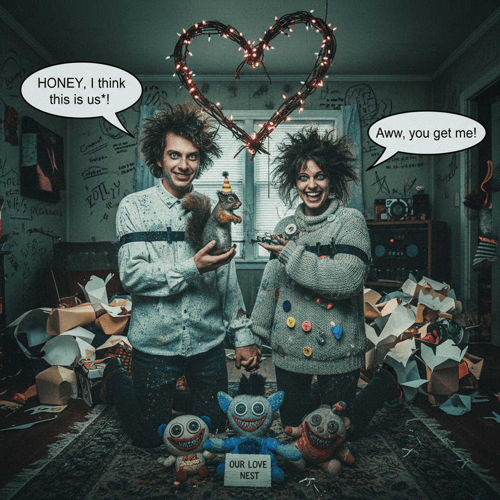 When mutual insanity becomes a love language