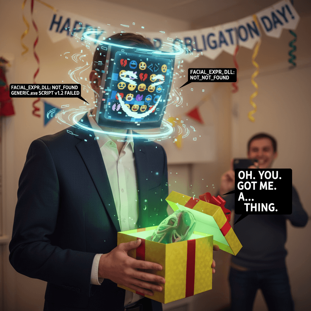 when your facial expression DLL fails to load during gift opening