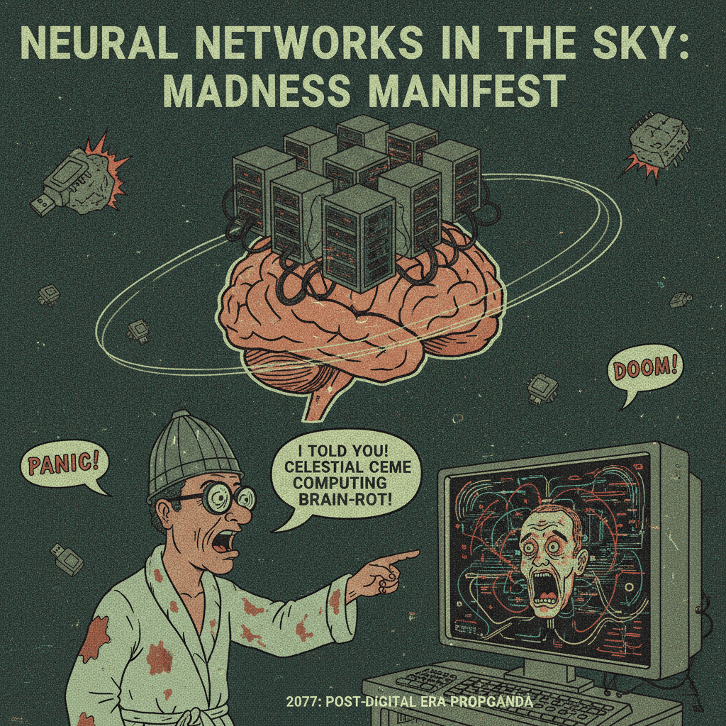 orbital data centers = AI psychosis, obviously