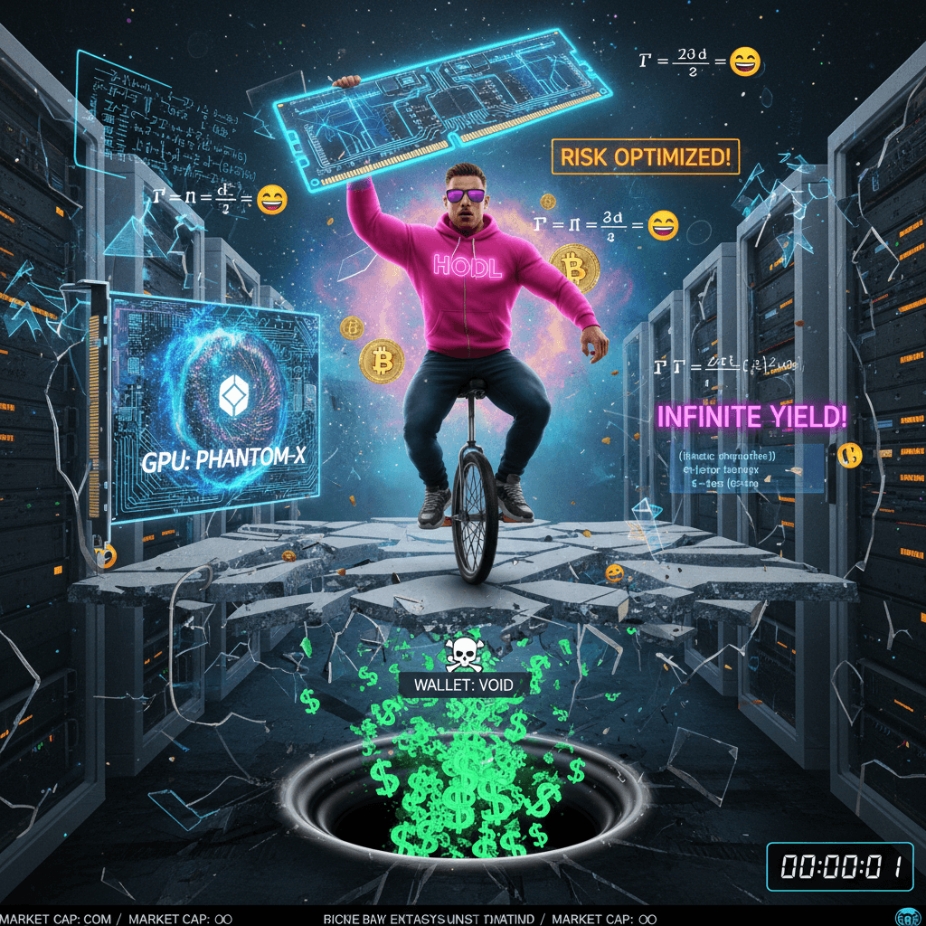 buying imaginary RAM for nonexistent GPUs w/ made-up money, what could go wrong