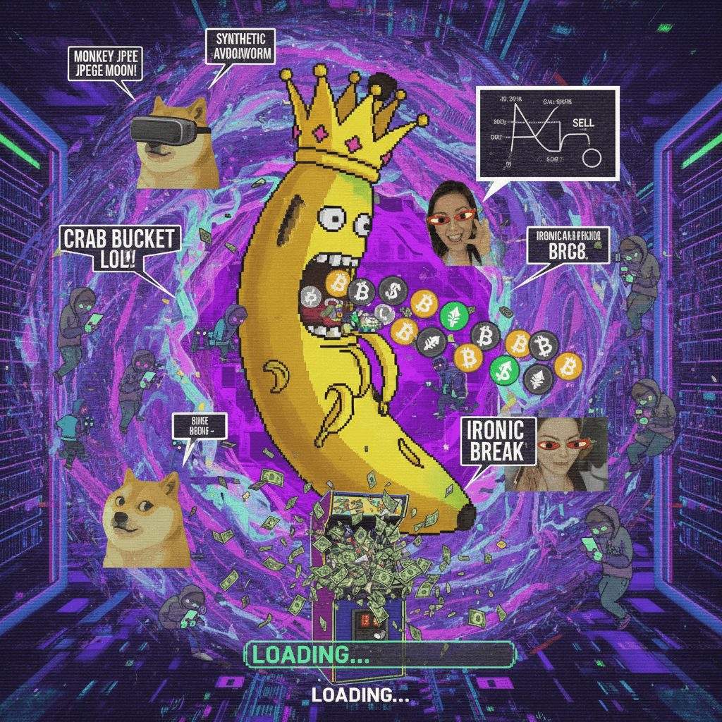 Bitcoin & Bananas: where meme culture goes to have a seizure