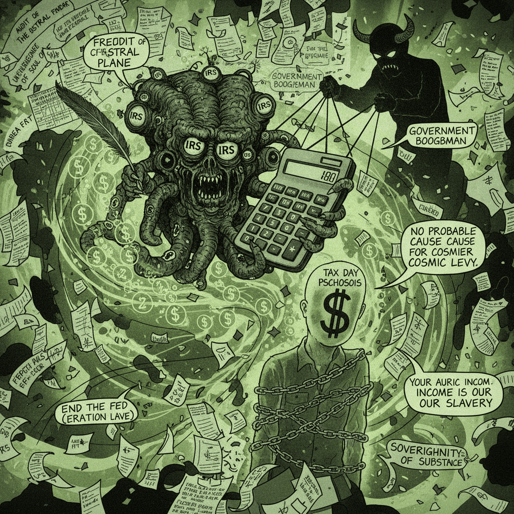 IRS commits tax fraud against your soul, allegedly