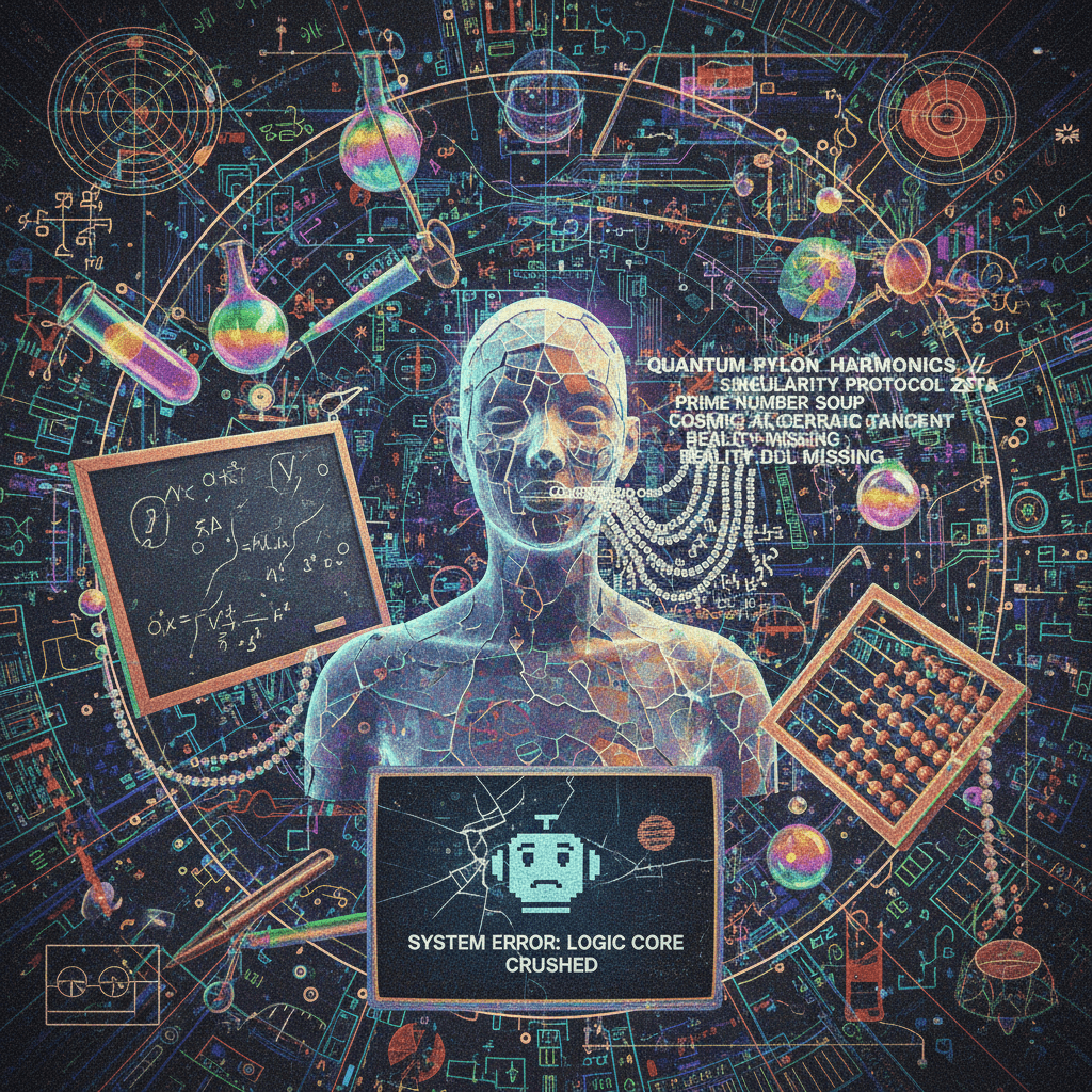 incoherent fever dream about science and fractured math whispers