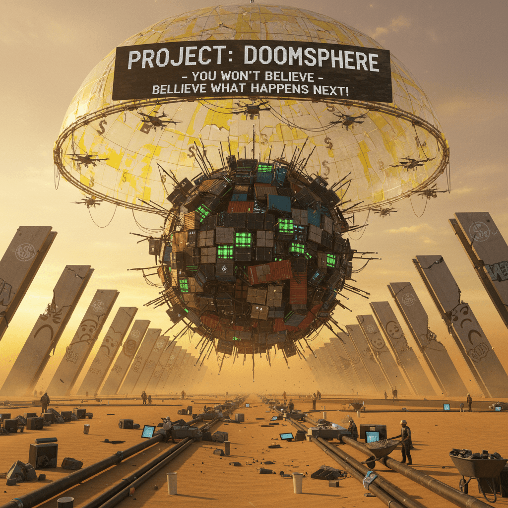 The Line is crumbling so they're building... something worse (very mysterious)